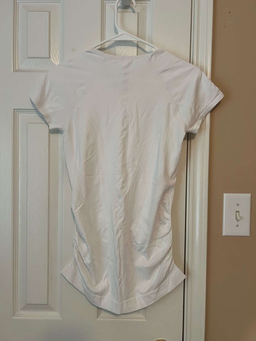 Athleta White Speedlight Tee T Shirt - Picture 4 of 6